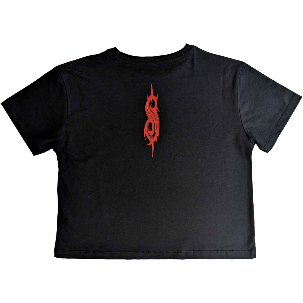 Slipknot - Band Frame Crop top - Zwart
